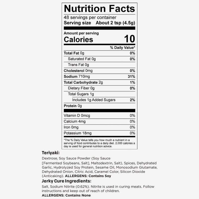 Nesco Jerky Spice Works Teriyaki Seasoning Pack - Image 3